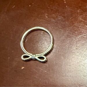 PANDORA BOW RING SIZE 7